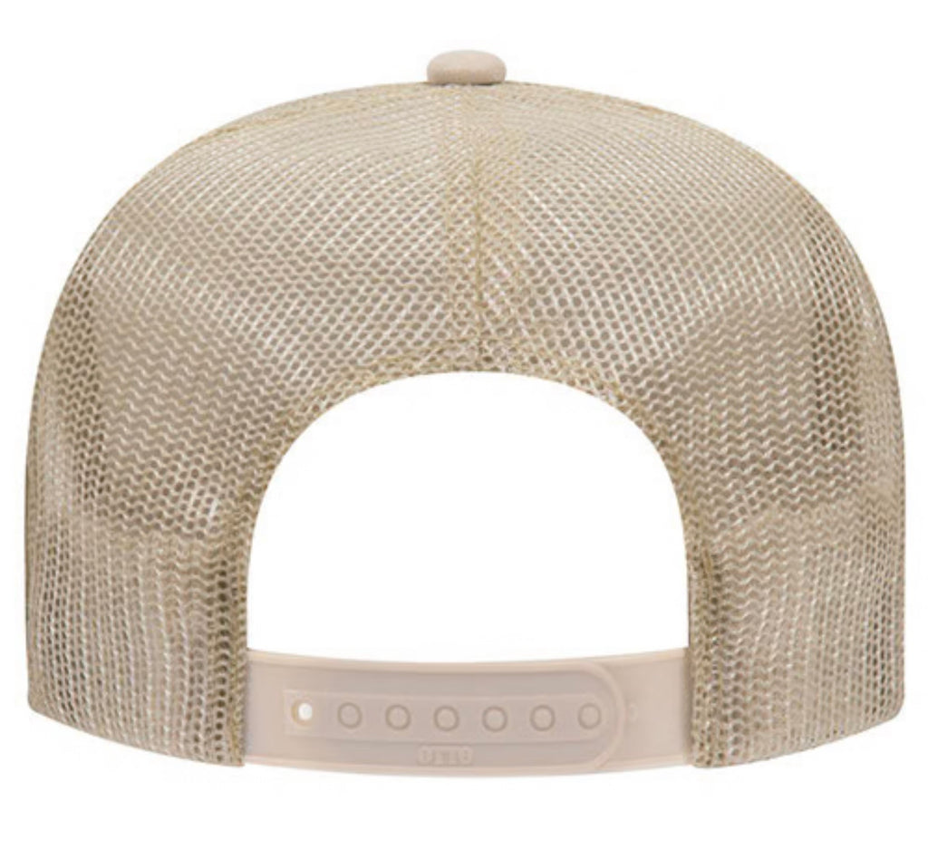 GBA Foam High Crown Mesh Back Trucker Hat