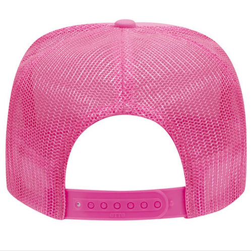 GBA Foam High Crown Mesh Back Trucker Hat