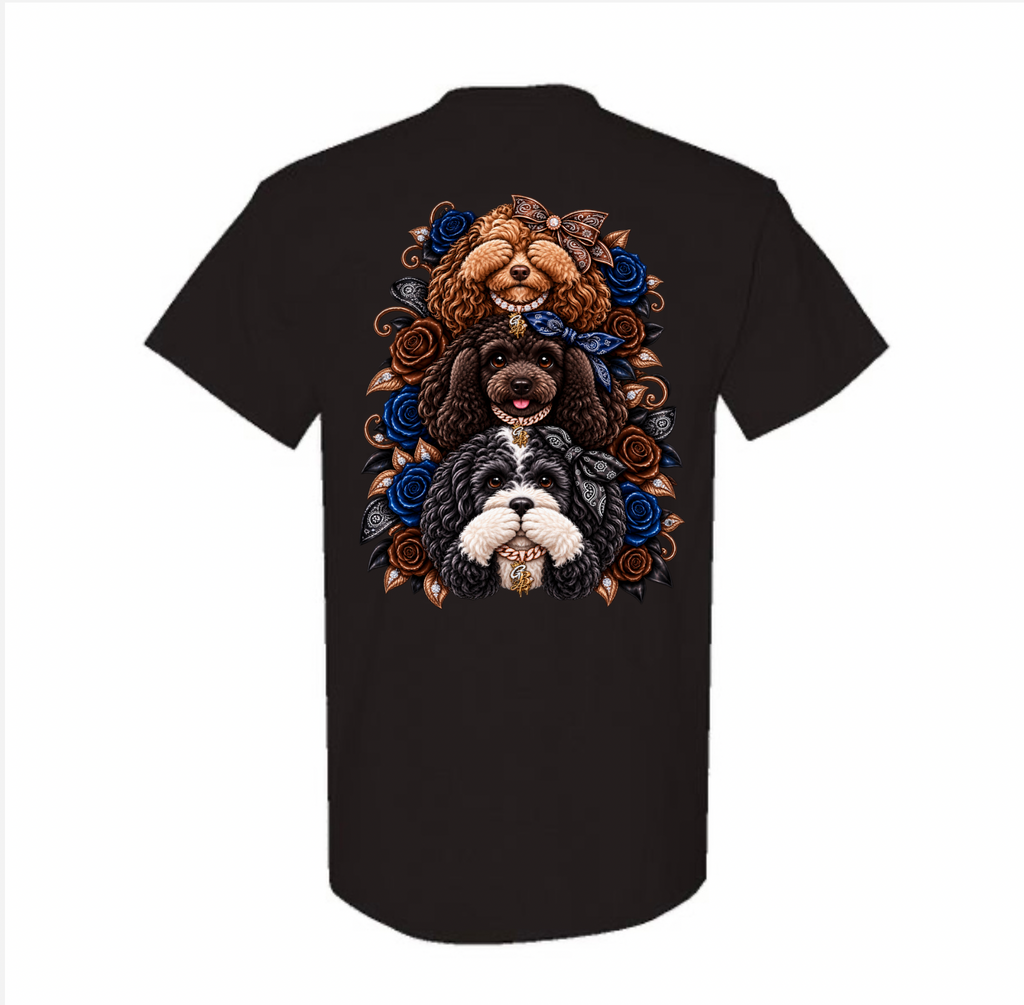 See no poodles, Hear no poodles, Speak no poodles