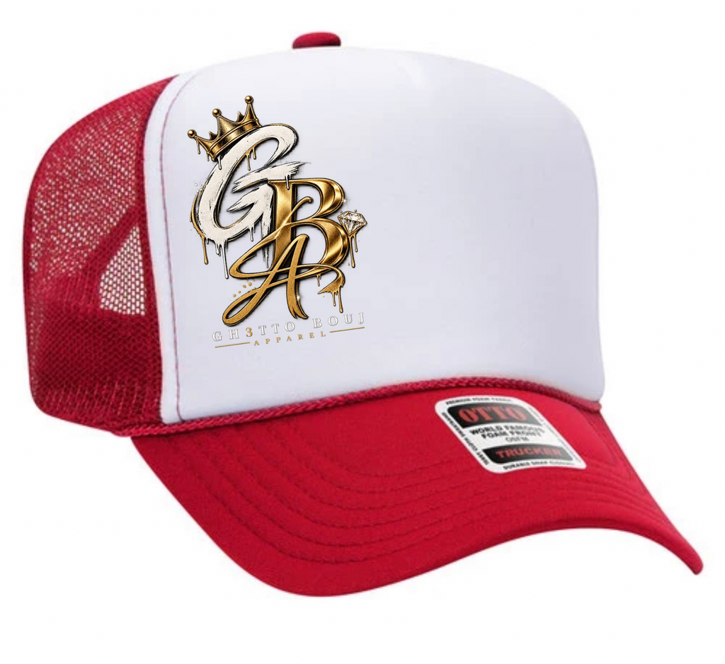 GBA Foam High Crown Mesh Back Trucker Hat