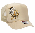 GBA Foam High Crown Mesh Back Trucker Hat